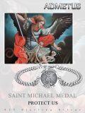 wholesale 925 Sterling Silver Saint Michael Protect Us Charm Bracelet with Extender Chain for Men Women -0-5