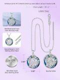 wholesale Sterling Silver Tree of Life Angel Number Necklace Numerology Jewelry Gift-0-24