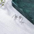 wholesale  S925 Sterling Silver Star Hoop Earrings for women-0-2