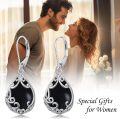wholesale Sterling Silver Celtic Filigree Teardrop Earrings with Leverback for Women Mother s Day Gifts-0-17
