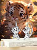 wholesale 925 Sterling Silver Cat Hoop Earrings - Adorable Kitty  for Her-0-5