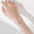 wholesale 925 Sterling Silver Evil Eye Hamsa Bracelet Jewelry for Women Gifts-0-4