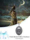 wholesale 925 Sterling Silver Saint Christopher Medal with Serpent and Medusa Head Necklace for Men Women Catholic Protection s 36 Chain Length-0-5