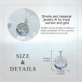 wholesale 925 Sterling Silver Tree of Life Celtic Knot Pendant with Abalone Shell and Moonstone Necklace-0-1