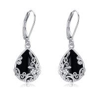 wholesale 925 Sterling Silver Tear Drop Earrings-Filigree