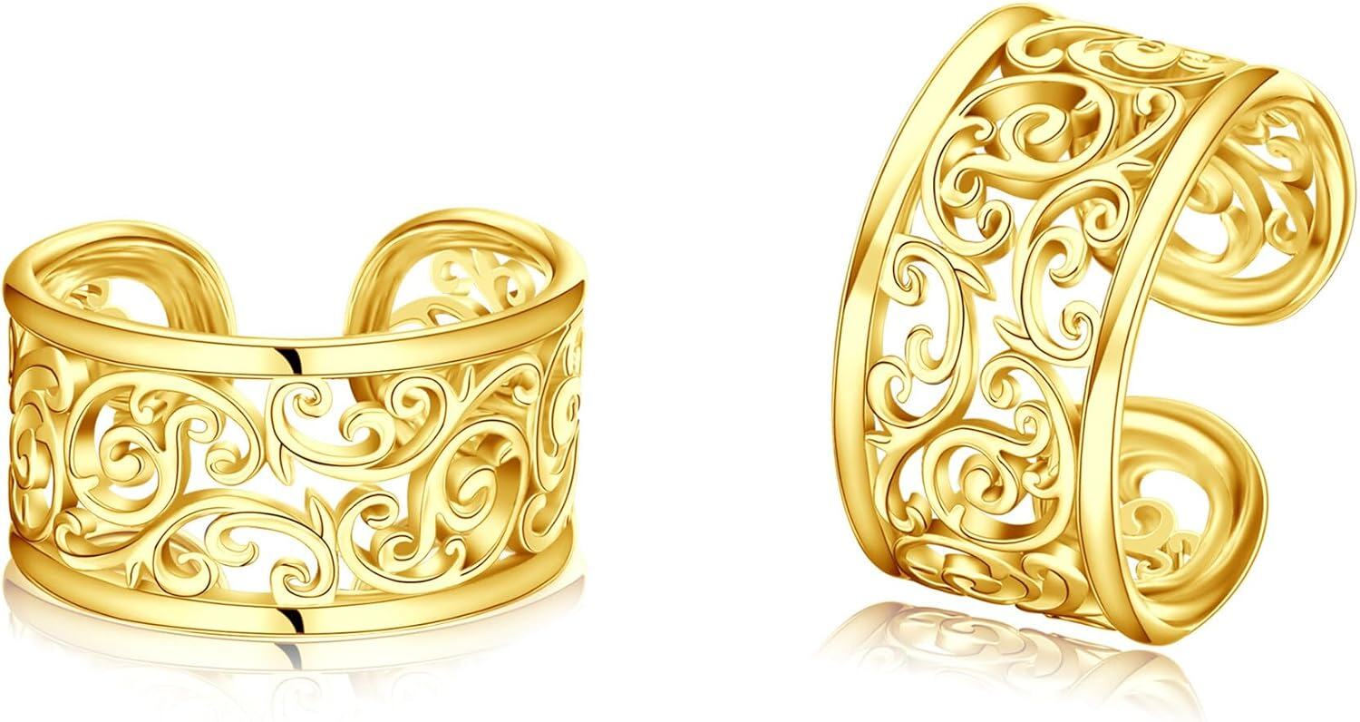 wholesale 925 Sterling Silver Celtic Knot Filigree Viking Earrings Non-Piercing Ear Cuff Cool Cuff for Women Men-0-0