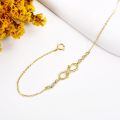 wholesale 14k Gold Infinity Bracelet Wholesale With Lab Diamond Accents And Heart Detail-0-1