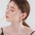 wholesale 925 Sterling Silver White Fire Opal Celtic Knot Drop Earrings for Women Irish s-0-2