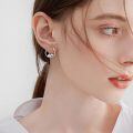 wholesale 925 Sterling Silver Cute Koala Hoop Earrings-0-1