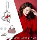 wholesale 925 Sterling Silver Heart-Shaped Red Cardinal Drop Earrings-0-4