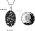 wholesale 925 Sterling Silver Aztec Lion Head Pendant Necklaces for Men s-0-5
