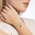 wholesale 925 Sterling Silver Mushroom Moss Agate Dangle Charm Bead For Bracelet-0-1