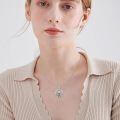 wholesale 925 Sterling Silver Pendant Necklace With Religious Figure Design-0-3