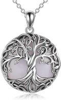wholesale  Sterling Silver Tree of Life Necklace with Dainty Pendant Irish Jewelry Gift for Women -0-29