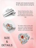 wholesale 925 Sterling Silver Rose Bead Birthstone Charm Bracelet for Mother s Day Wedding Birthday Gifts for Women-0-4