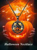 wholesale  Raven & Jack-o'-Lantern Pendant Necklace Halloween s for Her-0-1