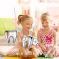 wholesale 925 Sterling Silver Heart Tooth Stud Earrings - Dental Jewelry for Women & Girls-0-4