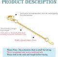 wholesale 14K Gold (Au585) Hypoallergenic Nickel-Free Polished Jewelry Extender Chain - 0.5/1/1.5/2/3 Inch with Lobster Clasp-0-1