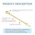 wholesale 14k Gold Chain Extender With Lobster Claw Clasp-0-1