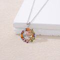 wholesale TOUPOP Christmas Gifts Phoenix Necklace 925 Sterling Silver Crystal Nirvana Of Phoenix Rising Jewelry Christmas Birthday Gifts For Women -0-2