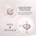 wholesale Sterling Silver Austrian Crystals Love Heart Pendant Necklace for Women-0-44