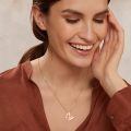 wholesale Rose Gold Butterfly Necklace for Women - 925 Sterling Silver Pendant Jewelry with 18+2 Chain-0-3