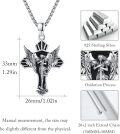 wholesale 925 Sterling Silver Archangel Michael Guardian Angel Protect Us Pendant Necklace-0-5