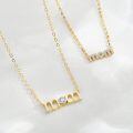 wholesale 14k Gold Mom Necklace Wholesale With Lab Diamond-0-2