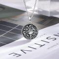 wholesale 925 Sterling Silver Medusa Pendant Necklace with Snake Head Design - Gothic  for Women and Men-0-1