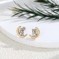 wholesale 925 Sterling Silver Moon & Unicorn Stud Earrings for Girls - Hypoallergenic  Set-0-1