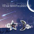 wholesale 925 Sterling Silver Blue Opal Moon & Star Stud Earrings Celestial s for Women Girls-0-5