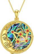 wholesale Moon Star Necklace Sagittarius Zodiac Sign Pendant Type11 -0-2