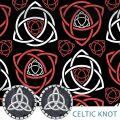 wholesale 925 Sterling Silver 925 Celtic Knot Round Compass Stud Earrings-0-1