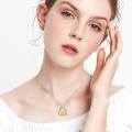wholesale 925 Sterling Silver Forever In My Heart Fox Pendant Necklace-0-3