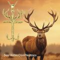wholesale 925 Sterling Silver Antler Cross Pendant Necklace-0-1