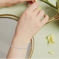 wholesale 925 Sterling Silver Rainbow Moonstone Bracelet Wholesale With Clasp-0-3