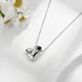 wholesale 925 Sterling Silver Sloth Pendant Necklace Wholesale Hanging On Chain-0-7