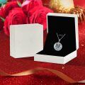 wholesale 925 Sterling Silver Oxidized Saint Michael Archangel Crystal Pendant Necklace-0-5