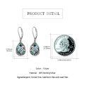 wholesale 925 Sterling Silver Earrings Wholesale With Abalone Shell And Sea Turtle Design-0-3