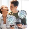 wholesale 925 Sterling Silver Round Celtic Knot Stud Earrings - Irish s for Women-0-1