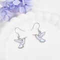 wholesale 925 Sterling Silver Hummingbird  Necklaces for Women Girls Gifts Jewelry Accessories-0-55