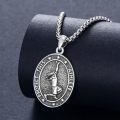 wholesale 925 Sterling Silver Oval Sports Athlete Pendant Necklace for Men - Soccer Basketball Tennis s-0-2