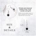 wholesale 925 Sterling Silver Green Turquoise Drop Earrings Platinum Plated Twisted Swirl Jewelry For Women-0-10
