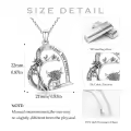wholesale 925 Sterling Silver Highland Cow & Celtic Tree Of Life Pendant Necklaces For Women-0-3