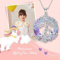 wholesale TOUPOP Unicorn Necklace Sterling Silver Necklaces Animal Jewelry For Wome Jewelry Necklace Gifts For Women Birthday Graduation Anniversary (unicorns) -0-1
