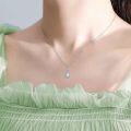 wholesale 925 Sterling Silver Teardrop Moonstone Floral Filigree Pendant Necklace Gift for Women-0-1