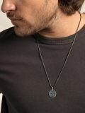 wholesale 925 Sterling Silver Viking Vegvisir Compass Pendant Necklace-0-1