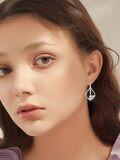 wholesale 925 Sterling Silver Koala Bear Leverback Dangle Drop Earrings for Girls & Teenagers Gift Ideas-0-1