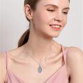 wholesale 925 Sterling Silver Oxidized Our Lady Of Guadalupe Virgin Mary Cross Pendant Necklace-0-5