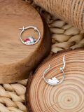 wholesale 925 Sterling Silver Pig Hoop Earrings - Adorable Animal  for Her-0-4